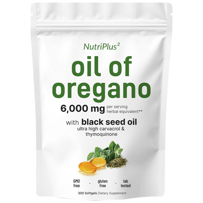 Oregano Oil with Black Seed Oil - Natural Booster