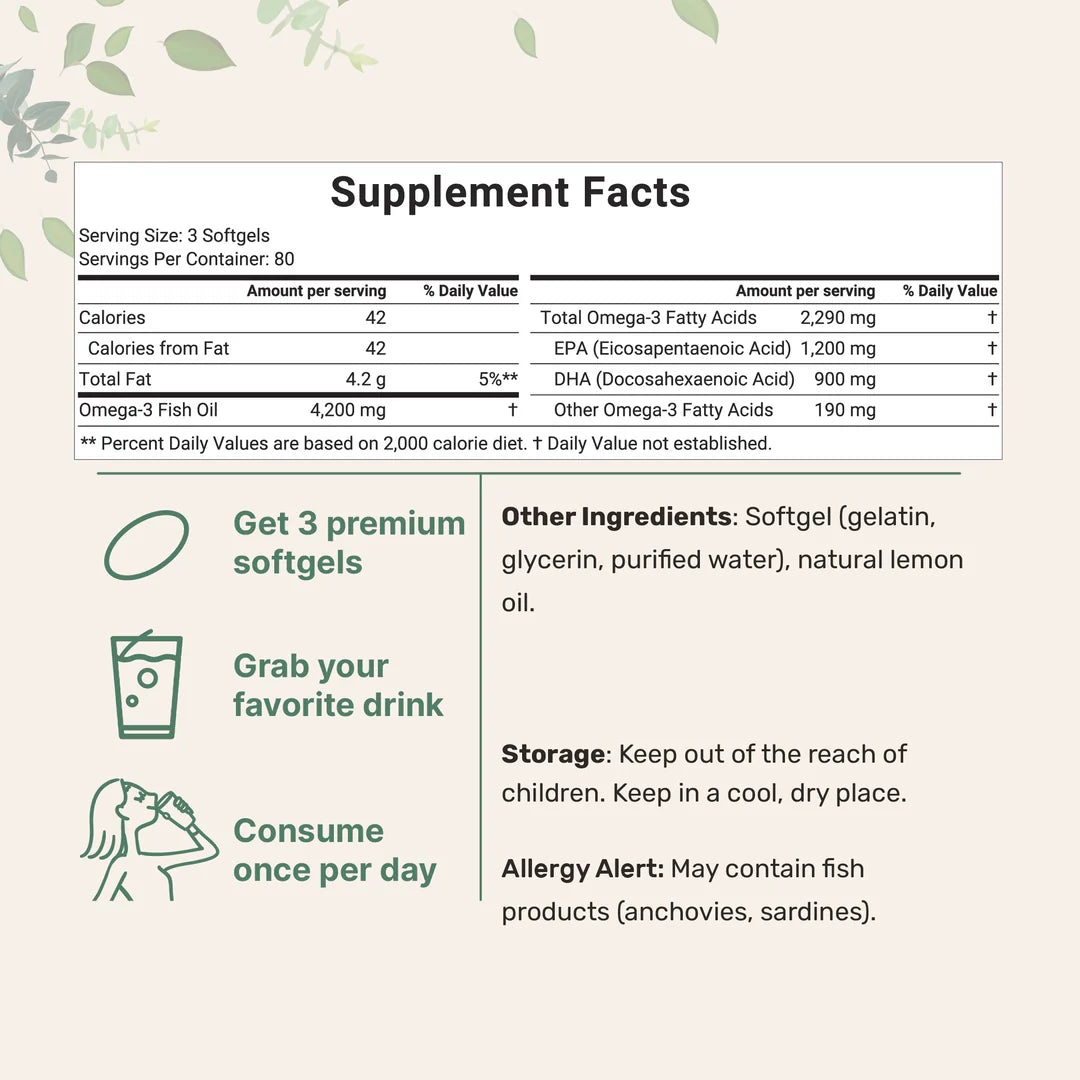 Omega3 supplement