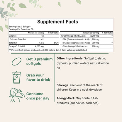 Omega3 supplement